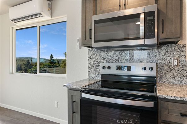 Interior, Kitchen, Stainless Steel Appliances, Water, Wood Texture Flooring