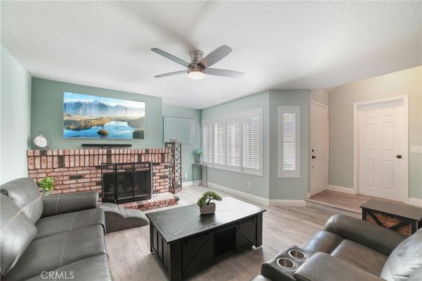 Fireplace, Interior, Living room, Wood Texture Flooring