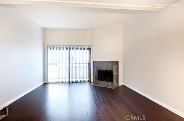 Empty room, Fireplace, Interior, Wood Texture Flooring