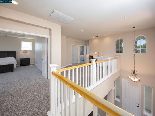 Bedroom, Interior, Pendant Lights, Recessed Lighting