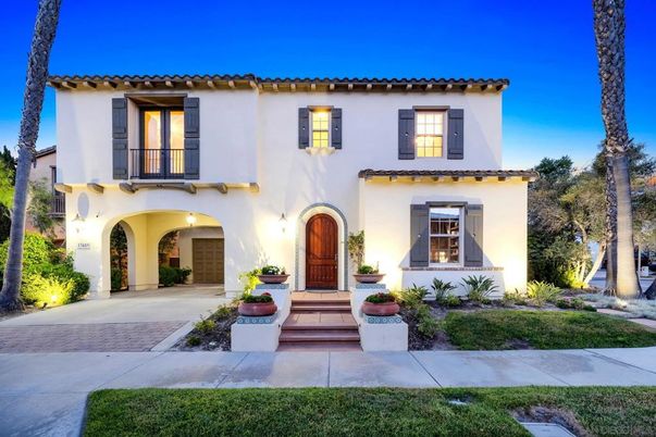 Exterior, Facade, Spanish Mediterranean