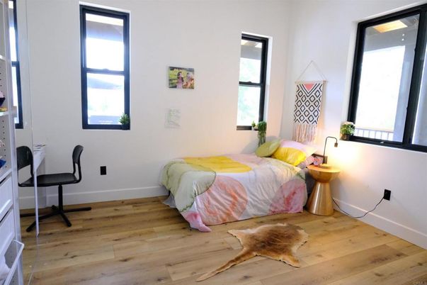 Bedroom, Home Office, Interior, Wood Texture Flooring