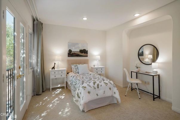 Bedroom, Home Office, Interior, Recessed Lighting