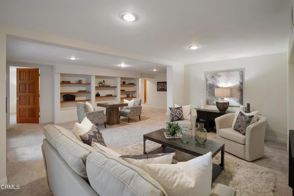 Dining room, Interior, Living room, Recessed Lighting