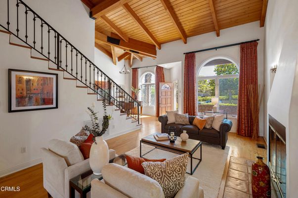 Interior, Living room, Wooden Beams, Wooden Ceilings, Wood Texture Flooring