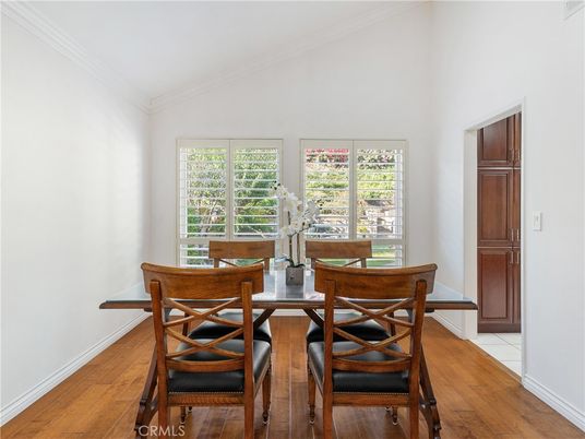 Dining room, Interior, Wood Texture Flooring