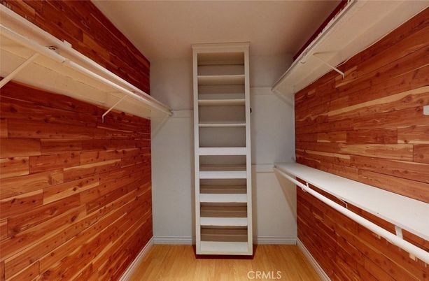 Interior, Walk-in Closets, Wood Texture Flooring, Wooden Walls