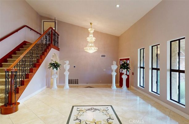Chandelier, Interior, Recessed Lighting