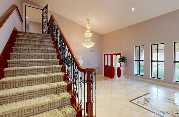 Chandelier, Interior, Recessed Lighting