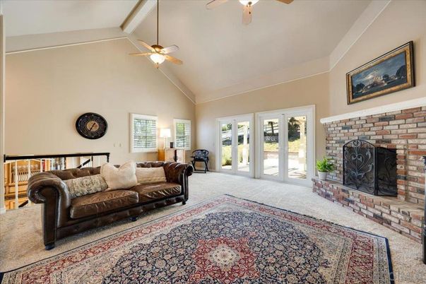 Fireplace, Interior, Stone Walls