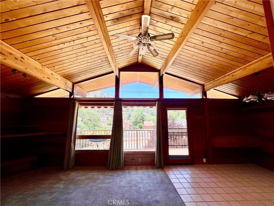 Empty room, Interior, Wooden Beams, Wooden Ceilings, Wooden Walls