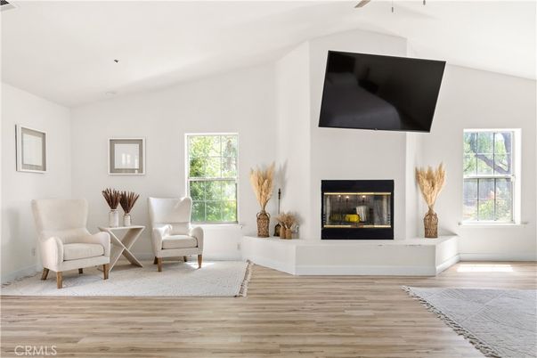 Fireplace, Interior, Wood Texture Flooring