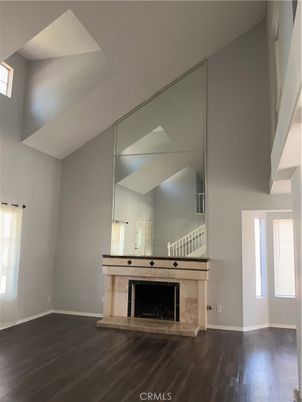 Fireplace, Interior, Wood Texture Flooring