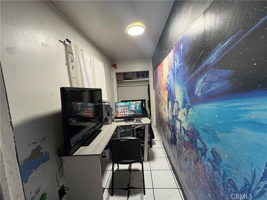 Home Office, Interior, Recessed Lighting
