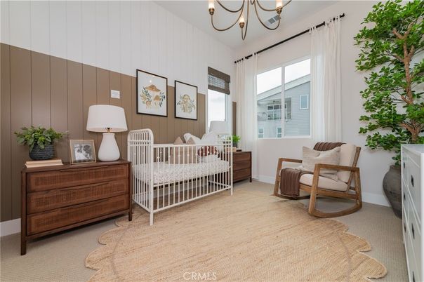 Bedroom, Chandelier, Interior
