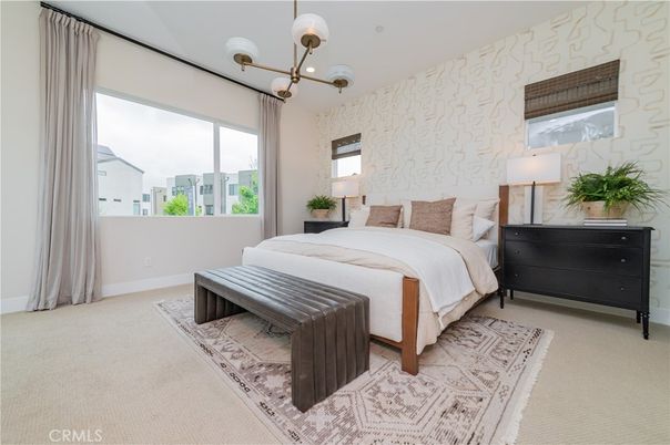 Bedroom, Interior, Pendant Lights
