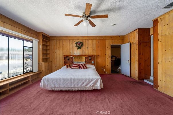 Bedroom, Interior, Wooden Walls