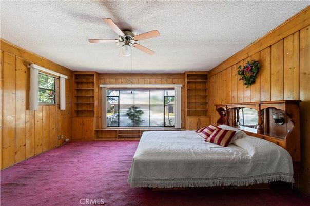 Bedroom, Interior, Wooden Walls