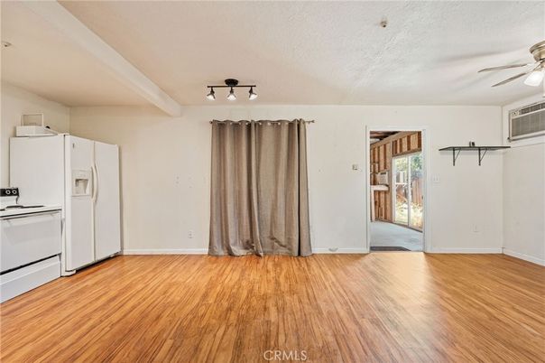 Empty room, Interior, Kitchen, Wood Texture Flooring