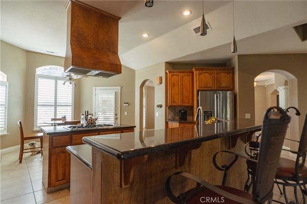 Dining room, Interior, Kitchen, Recessed Lighting, Stainless Steel Appliances