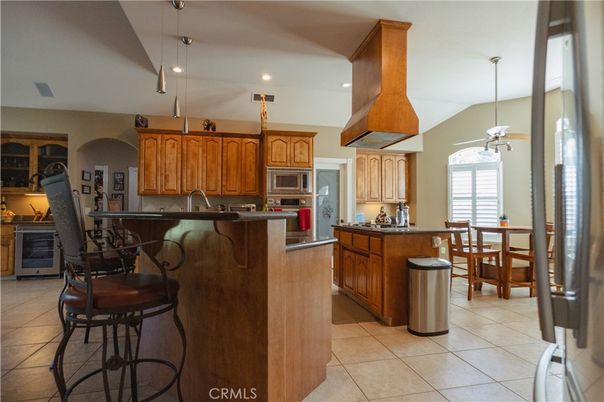 Dining room, Interior, Kitchen, Pendant Lights, Recessed Lighting