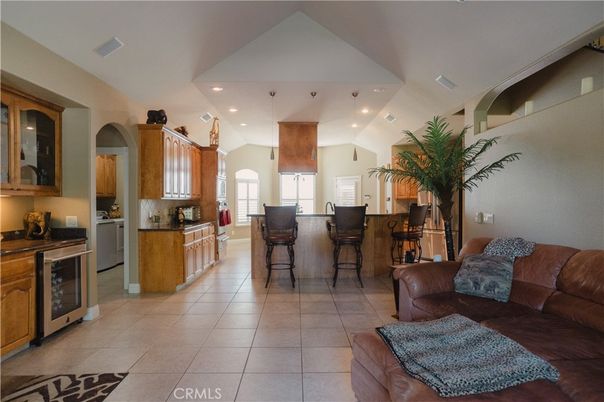Interior, Kitchen, Living room, Recessed Lighting, Stainless Steel Appliances