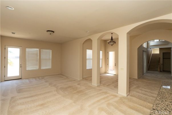 Chandelier, Empty room, Interior, Recessed Lighting