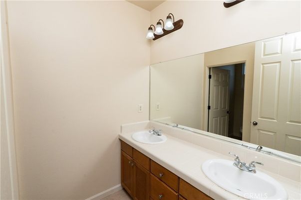 Bathroom, Dual Sink Vanities, Interior, Tile Countertops