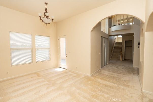 Chandelier, Empty room, Interior
