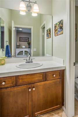 Bathroom, Dual Sink Vanities, Interior, Tile Countertops