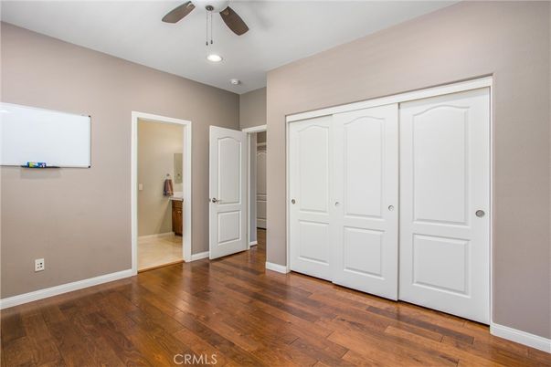 Bathroom, Empty room, Interior, Recessed Lighting, Wood Texture Flooring