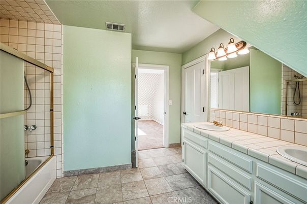 Bathroom, Glass Shower, Interior, Tile Countertops