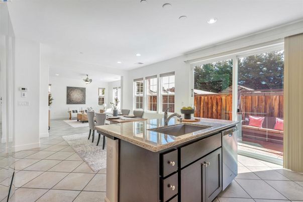 Dining room, Interior, Kitchen, Living room, Recessed Lighting