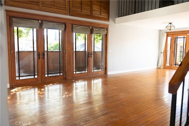 Empty room, Interior, Wood Texture Flooring