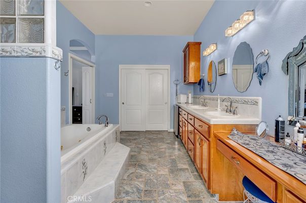 Bathroom, Dual Sink Vanities, Interior, Tile Countertops