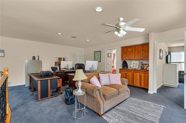 Home Office, Interior, Recessed Lighting