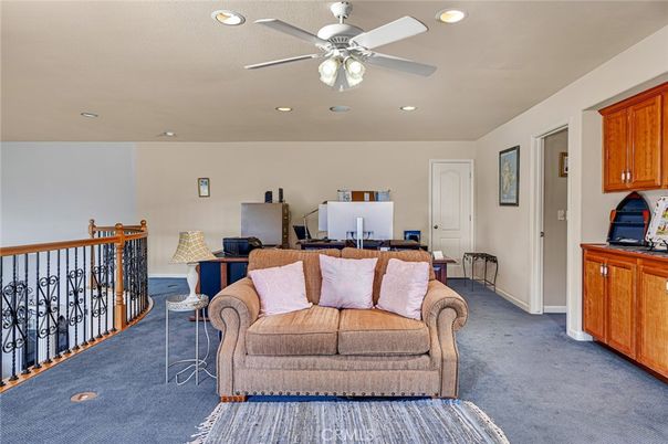 Home Office, Interior, Recessed Lighting