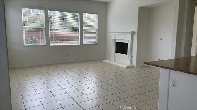 Empty room, Fireplace, Interior