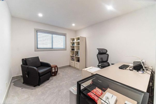 Home Office, Interior, Recessed Lighting