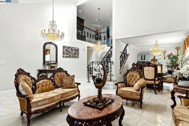 Chandelier, Dining room, Interior, Recessed Lighting