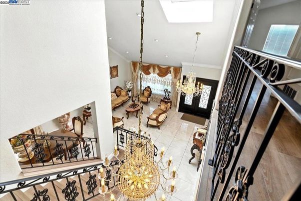 Chandelier, Interior, Living room, Recessed Lighting