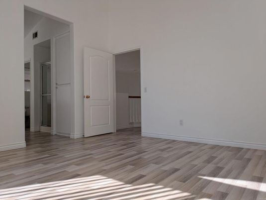 Empty room, Interior, Wood Texture Flooring