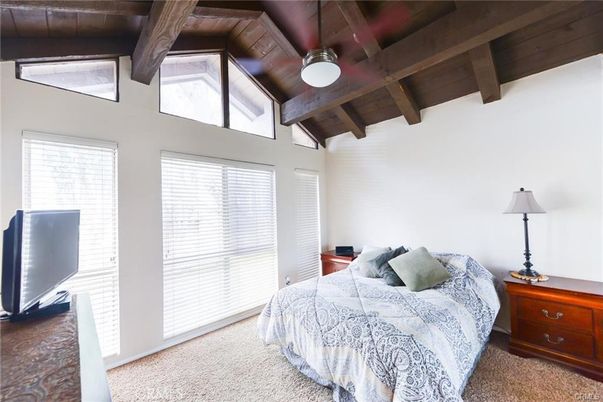 Bedroom, Interior, Wooden Beams, Wooden Ceilings