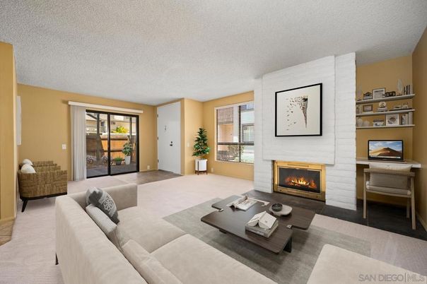 Fireplace, Interior, Living room