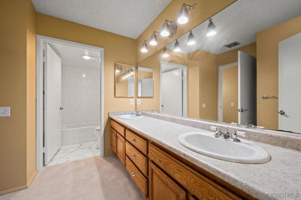 Bathroom, Dual Sink Vanities, Interior, Marble