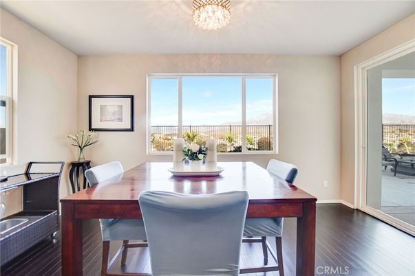 Dining room, Interior, Wood Texture Flooring