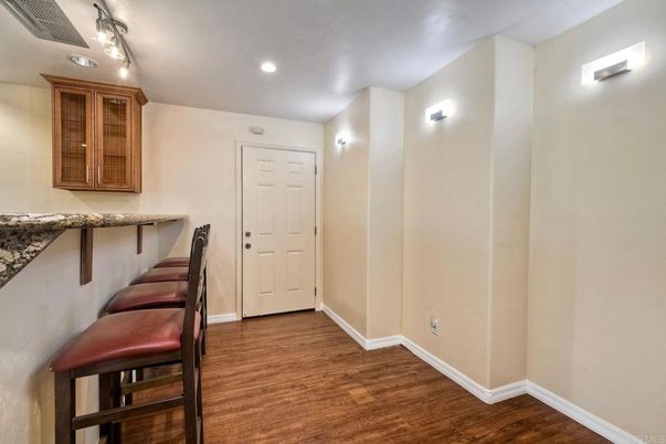Interior, Recessed Lighting, Wood Texture Flooring