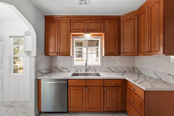Interior, Kitchen, Marble, Marble Walls