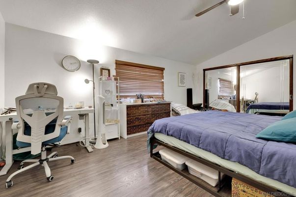Bedroom, Home Office, Interior, Wood Texture Flooring