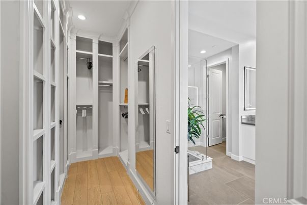 Interior, Recessed Lighting, Walk-in Closets, Wood Texture Flooring